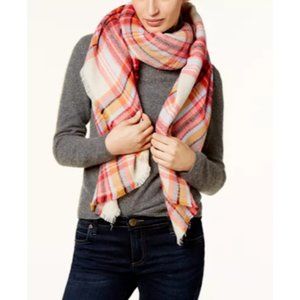 Collection XIIX College Plaid Runway Wrap & Scarf in One, Retail $38.00